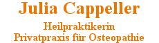 Praxis für Osteopathie Julia Cappeller